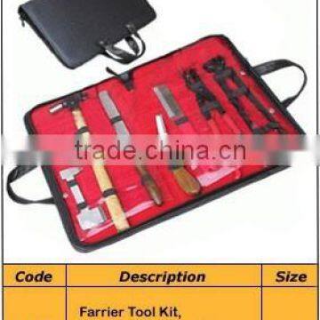 Farrier Tool Kit, Farrier tools