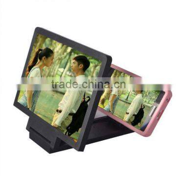 Hot selling cell phone screen enlarger Mobile Phone stand LCD LED Screen Magnifier 3D Enlarger