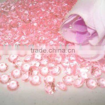 Acrylic diamond confetti for wedding decoration