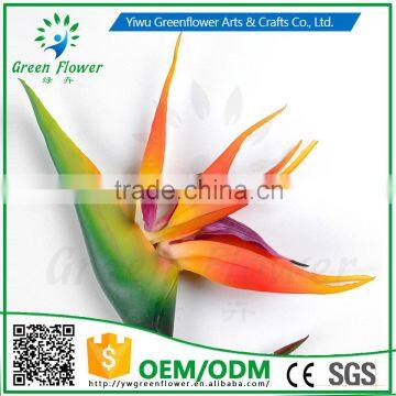 Greenflower 2016 Latex PVC Bird of Paradise Artificial Flowers Gift for Wedding Decrations Flowers photo-4