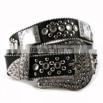 Wholesale Women's Rhinestone Studs Western Belts