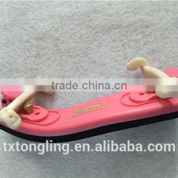 Pink Colorful Violin Shoulder Rest 4/4 Size photo-3