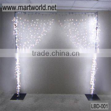 2016 Latest Hot sale LED light backdrop light for wedding decorations wedding mandap(LBD-001)