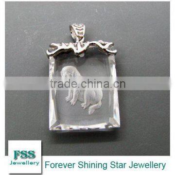 FSSP012 fashion jewelry / crystal jewelry / carving craft