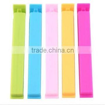 Candy Color Food Snack Bag Storage Sealing Clips/Custom Plastic Bags Clip