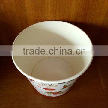 Cheap Double pe Coated Flower Christmas Hot Sale Customized Full Color Print Paper Cup With Logo photo-2
