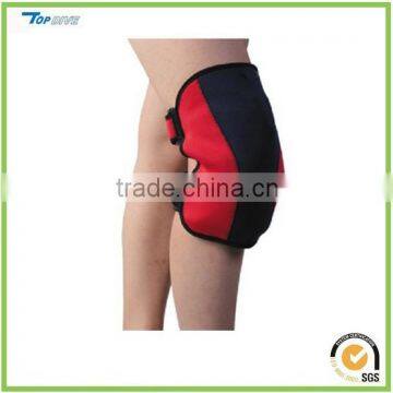 Black neoprene Cold Ice Cool Cooling Knee Wrap