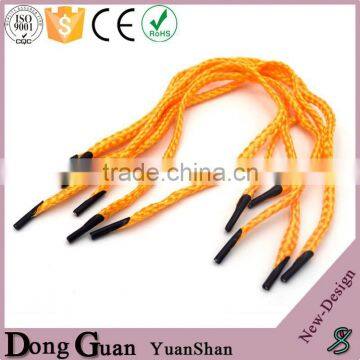 2016 Fashionable Magnetic Shoe Laces Buckle Promotional 8mm Polyester 100% Polyesterm Novelty