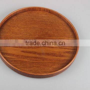 Round Wooden tray wooden pallet D27