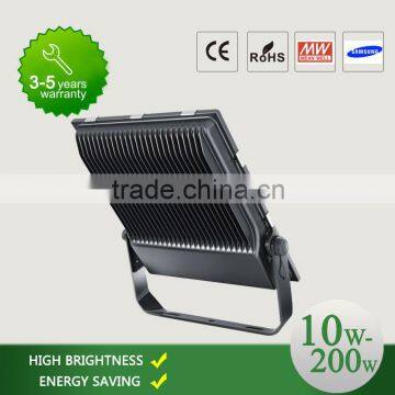 LED slim flood light 200w LED flood light 3 years warranty Samsung 3030SMD CE ROHS