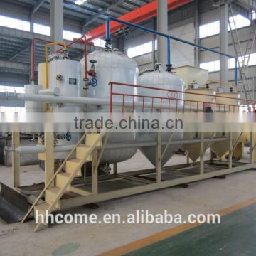 Small Scale crude cooking oil refinery machine, vegetable oil refine machinery