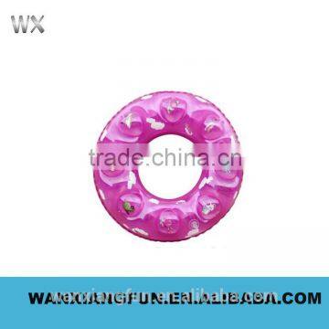 Round Inflatable PVC Baby Swimming Float Donut Ring photo-5