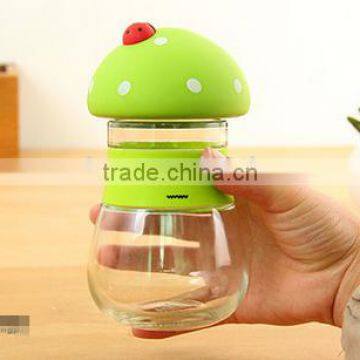 Mushroom Water Bottle 320ML photo-5