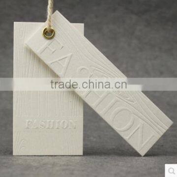 Low price high quality customized apparel hang tag