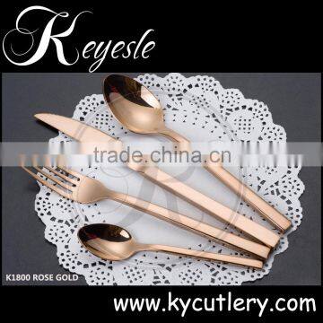 wholesale from china tableware, stainless steel cutlery, gold flatware