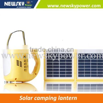 rechargeable mini portable led emergency solar lantern