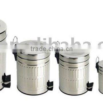 stainless steel trash can garbage bin dust bin waste bin ash bin epoxy garbage can