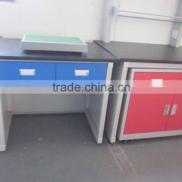 high quality steel lab balance table with drawers