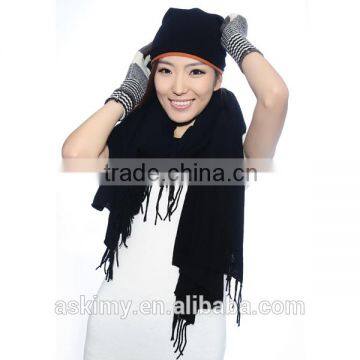 Wholesale Knitted Women Winter Hat and Scarf Sets