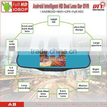 DTY Car Wireless Reversing Camera With Rearview Mirror,android Video Recorder for Car,A8 photo-2