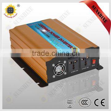 DC to AC Solar Power Inverter 1500 watt Pure sine wave ac inverter 1000w