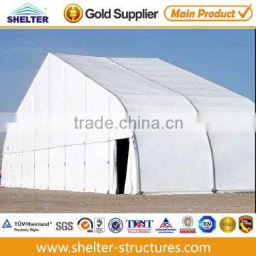 curved beam tent structure with aluminum alloy material