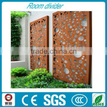 2015 New arrival wrought iron room divider for home decoration