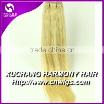 Harmony Quality 100 indian human hair machine weft, always 20 inch on stock