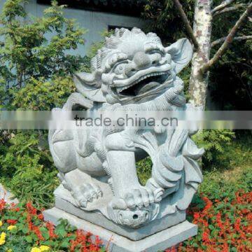 Lovely Lion Stone Carving