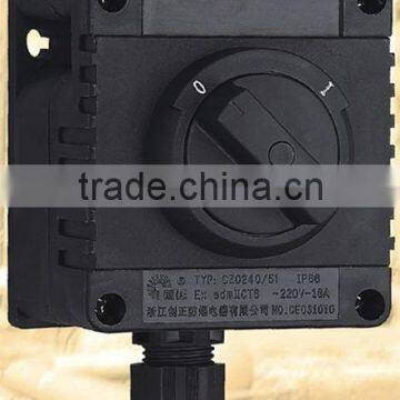 ATEX Certified Full Plastic Explosion-proof Illumination Switch,IP66