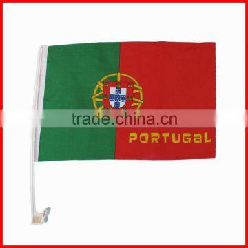 car bonnet flag,170T polyester flag,30*45cm car mirror flag