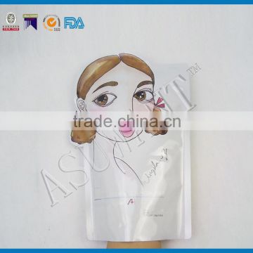 Aseptic aluminum misture barrier aluminum foil packaging with custom printing for cosmetic creams