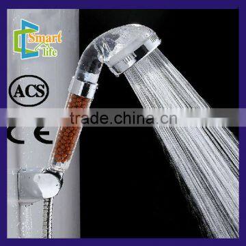 C-138-1new design pc negative ion stainless steel panel 80mm shower head