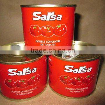 Safety And Hygiene 210g tinned tomato puree 28~30