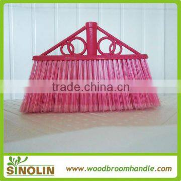 SINOLIN New Design Good Plastic Soft Fiber Broom Sweeper photo-3