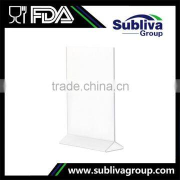 A5 Acrylic Sign Holder, A5 Size Acrylic Table Top Menu Holder