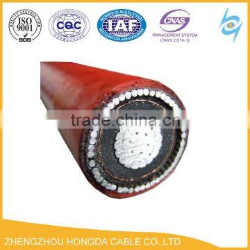 High Voltage Power Cable With Aluminium Conductor Single Core Cable