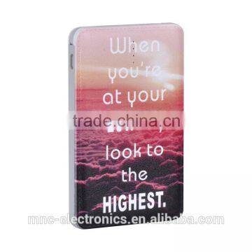 Giveaways custom logo print fast charging Power Bank 10000Mah Portable Polymer powerbank mobile phone external Battery Charger