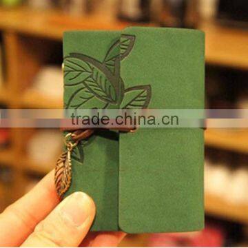 Embossing Leaf Design PU Leather Card Holder Bag photo-5