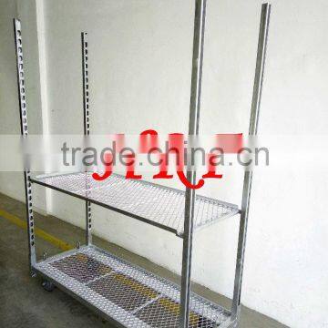 Powder coating flower transport cart for sale Steel Rolling Trolley Tool TOOL CART/FLOWER TROLLEY