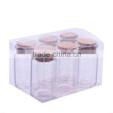 40m Mini Glass Tube With Cork For Wishing,Glass Vials For Party Decoration