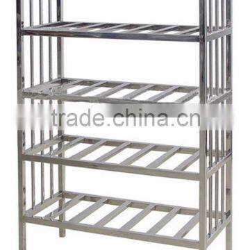 restaurant furniture stainless steel rack for goods