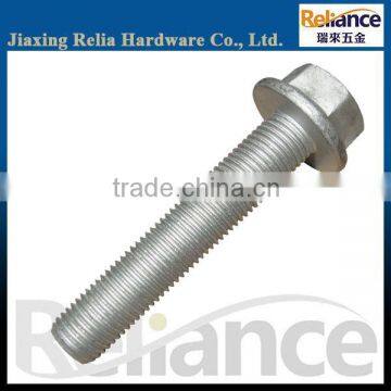 Dacromet Full Threaded Unslotted Hex Washer Head Machine Screw With Different Size Are Avaliable