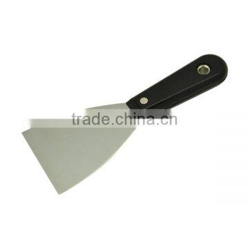 1.1/4'' Mirror Polished Putty Knife With Clipped Plastic Handle, Scraper for Cement