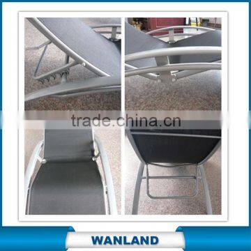 Aluminium People Teack Sun Lounger photo-6