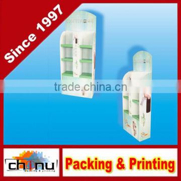 Shampoo, Shower Gel Toiletries Paper Corrugated Board Pallet Display (320013)