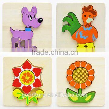 Wooden Small Puzzles For Small Kids photo-4
