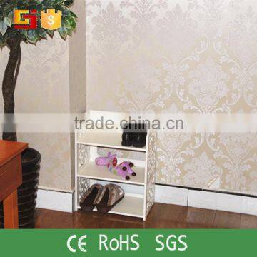 Pure Colour Mini Plastic Shoe Rack for Boots