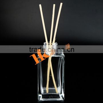 Square Aromatherapy Reed Diffuser Fragrance Glass Bottle 115ml