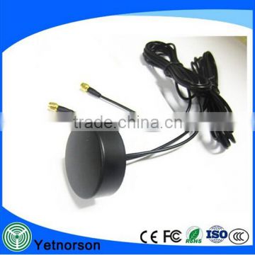 GPS Antenna with Fakra Single Blue Connectors Ideal for Screw Mounting